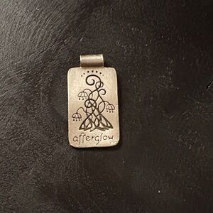 Sarah Mclachlan Afterglow Silver Pendant